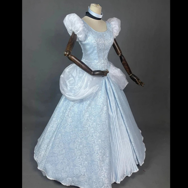Halloween Cinderella Dress High Quality Cosplay Princess Costume Adult Gown Anime Costumes Women