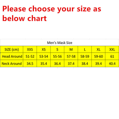 Latex Hood Sealed Breathing Mask Hoods