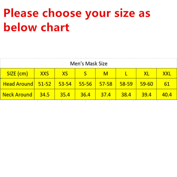 Latex Hood Sealed Breathing Mask Hoods