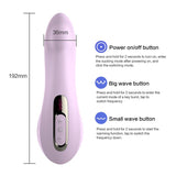 Heating Sucking Vibrator Clitoral Suction G Spot Stimulation Women