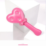 Paddles House Of Dasein Heart Shape Diamond Handle Pu Leather Riding Crop Bdsm Bondage Paddle Whip