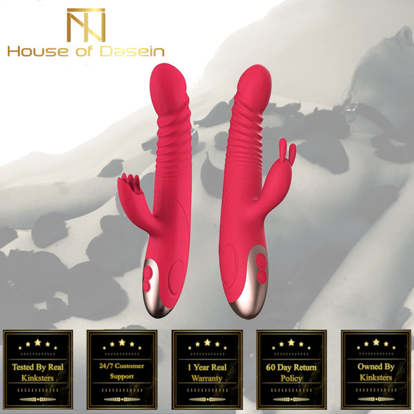 Heating Rabbit  Rechargeable Waterproof G Spot Clit Stimulator Rabbit s