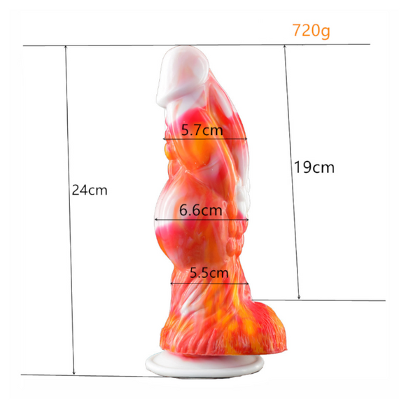Hero I 287 Fantasy Beast Mythical Advanced Dildo Men Women Fantasy Dildos