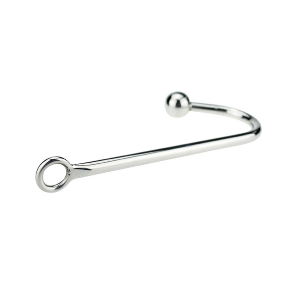 Stainless Steel Anal Hook Ball Ring  Kink  Fetish Restraint Anal Balls & Beads
