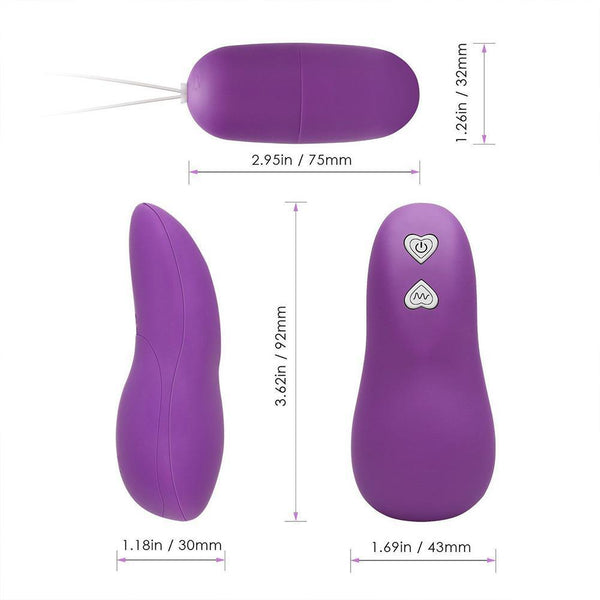 Wireless Egg   Purple Pink Quiet Kink Fetish Vibrating Eggs
