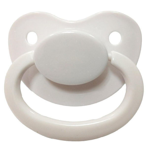 White Adult Pacifier Ddlg Abdl Littles Play Abdl Pacifiers