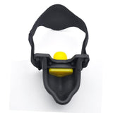 Silicone Urinal Mouth Gag Submissive Bondage Head Harness Bdsm Piss Fetish