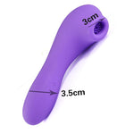 Clitoral Suction 12 Speed Double Sucking Vibrator Sex Toys For Women