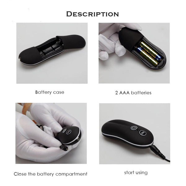 Anal Beads  10 Speeds Remote Prostate Massager Butt Plug Prostate Stimulators