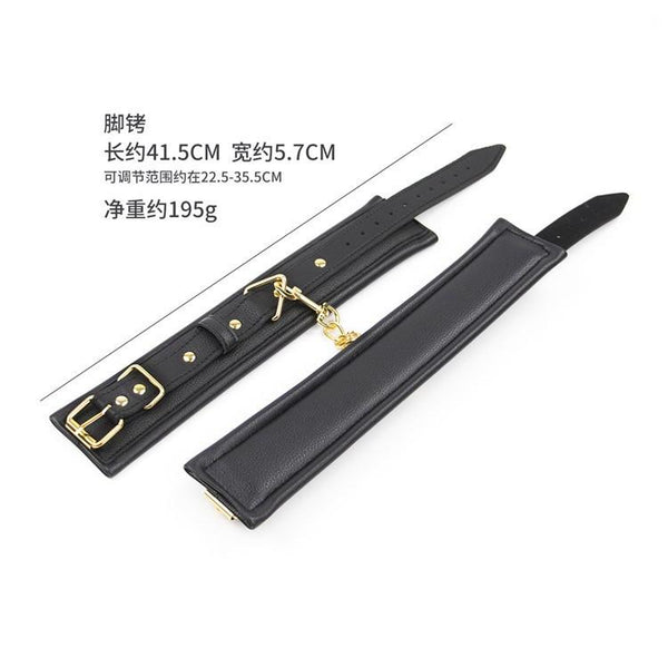 Soft Black Hand Ankle Cuffs  Restraints  Fetish Cuffs & Shackles