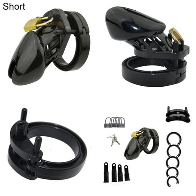 Plastic Male Chastity Locking  Cage  Kink Fetish Restraints Chastity Toys
