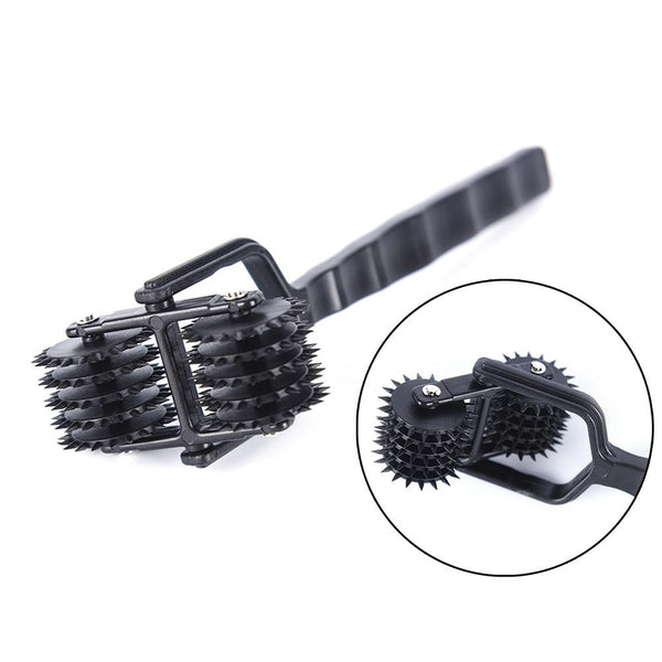 Double Spindle Roller Pinwheel Sensory  Kink  Sensation Play