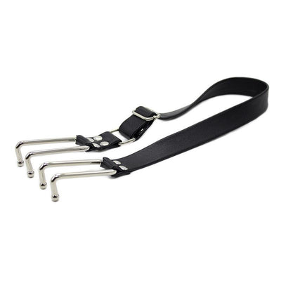 Open Mouth Hook Gag Head Harness  Kink Fetish Restraints Gags