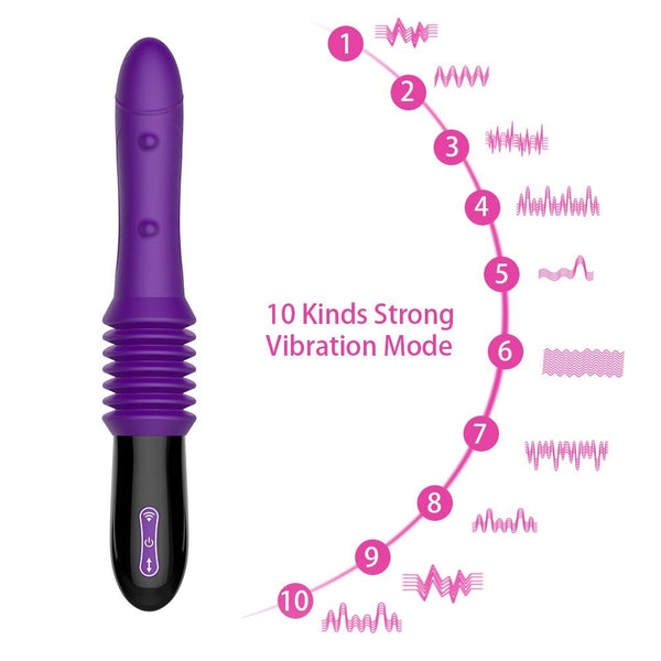 Telescopic Thrusting Dildo  Pumping Gun  Unisex Sex Machines