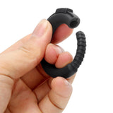 Adjustable Cock White Or Black Silicone Penis Rings Delay Ejaculation Men