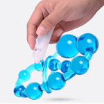 Chain Anal Beads String Butt Plug Flexible 31Cm Colourful Play