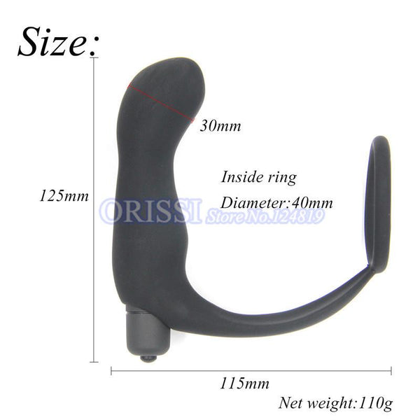 Anal   Ring Testicle Male Prostate Massager  Rings