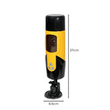 Urway Vibrating Pocket Pleasure Cup Yellow Masturbators