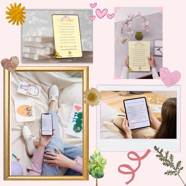 Printable Littlespace Affirmations Digital Self Love Pages For Ddlg Inner Child Comfort & Age Regression Abdl