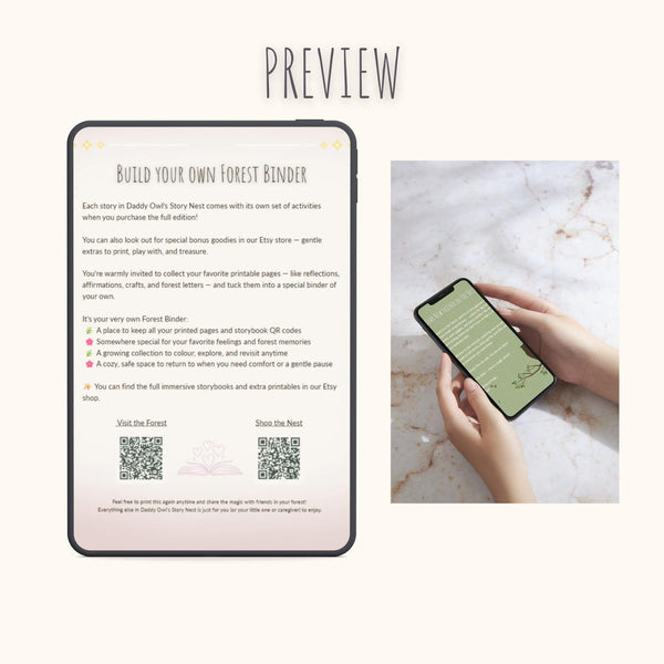 Welcome To The Forest Series Introduction + Magical Extras Cozy Littlespace Play Daddy Owls Story Nest Exploring Big Feelings Craft Instructions