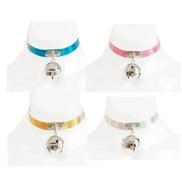 Kitten Bell Collar Punk Goth Choker Necklace   Accessories Collars & Leashes