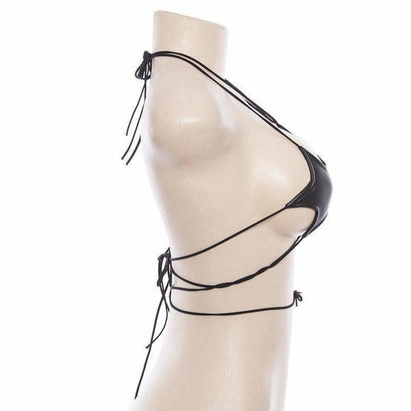 Latex Star Bralettekawaii Lingerie Women Bras & Bra Sets