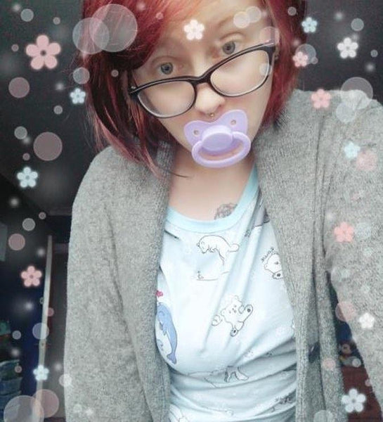 Lavender Adult Pacifier Ddlg Abdl Littles Play Abdl Pacifiers