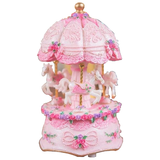Light Up Carousel Music Box Night Lights