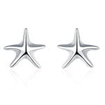 Veile Studios Little Starfish Sterling Silver Earrings