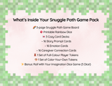 Snuggle Path Printable Littlespace Board Game | Emotions Connection Imagination Ddlg Gift Board Games