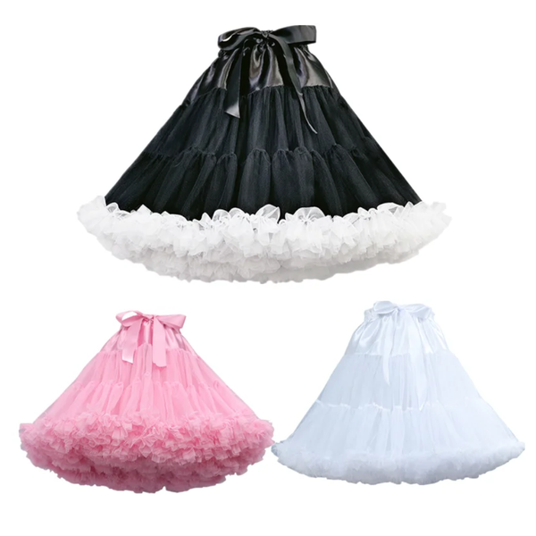 Lolita Cosplay Women Underskirt For Wedding Dress Clothing Kawai Fairy Maid Pink Petticoat Anime Costumes Women