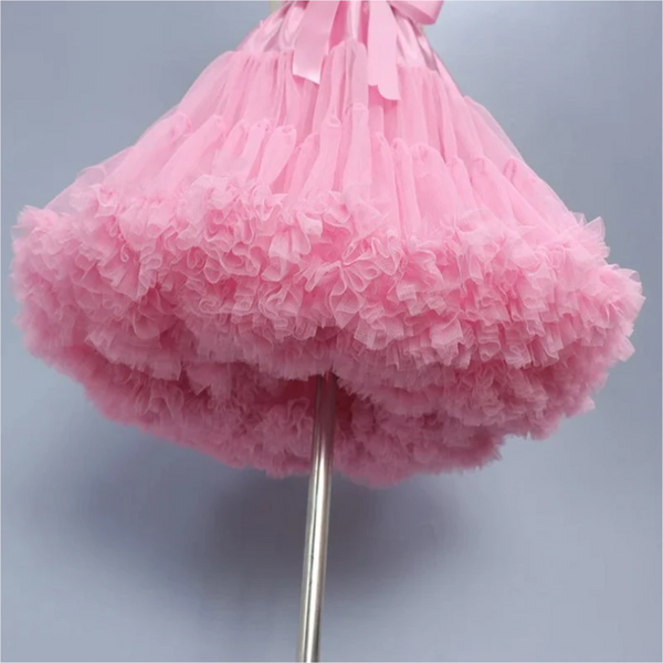 Lolita Cosplay Women Underskirt For Wedding Dress Clothing Kawai Fairy Maid Pink Petticoat Anime Costumes Women