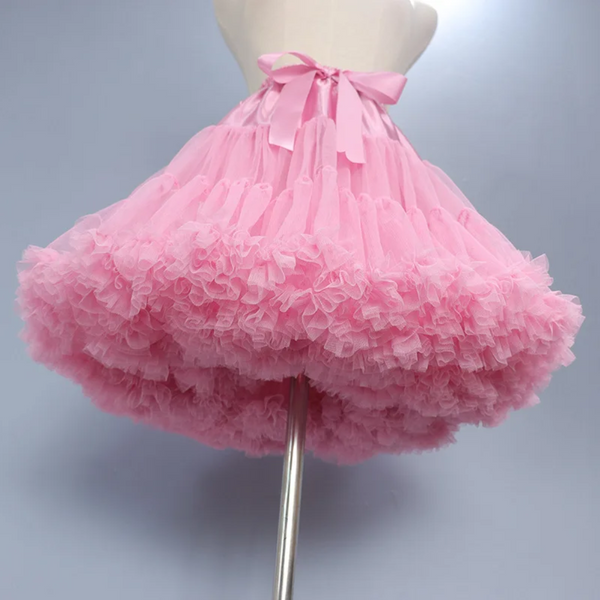 Lolita Cosplay Women Underskirt For Wedding Dress Clothing Kawai Fairy Maid Pink Petticoat Anime Costumes Women