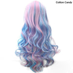 Long Cotton Candy Wig