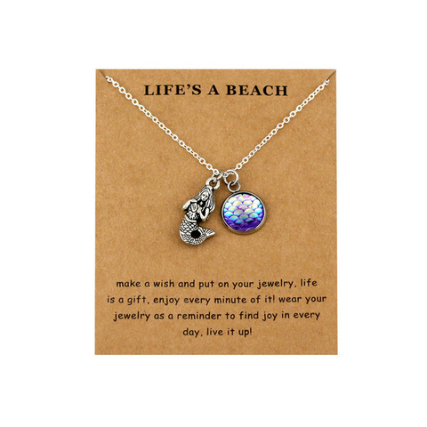 Veile Studios Lucky Fortune Wish Pendant Necklaces Necklaces & Pendants