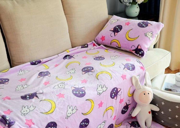 Magic Moon Fuzzy Blanket Blankets