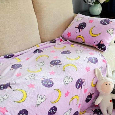 Magic Moon Fuzzy Blanket Blankets