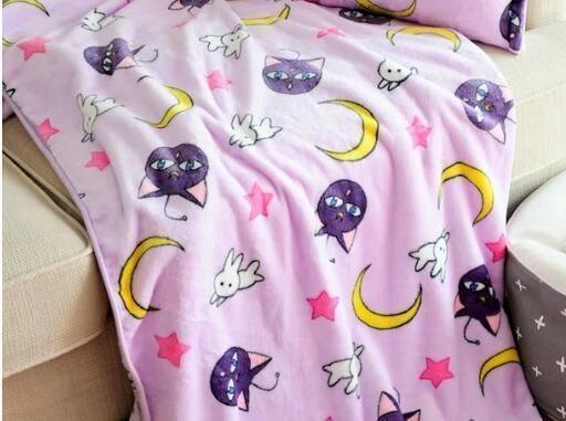 Magic Moon Fuzzy Blanket Blankets