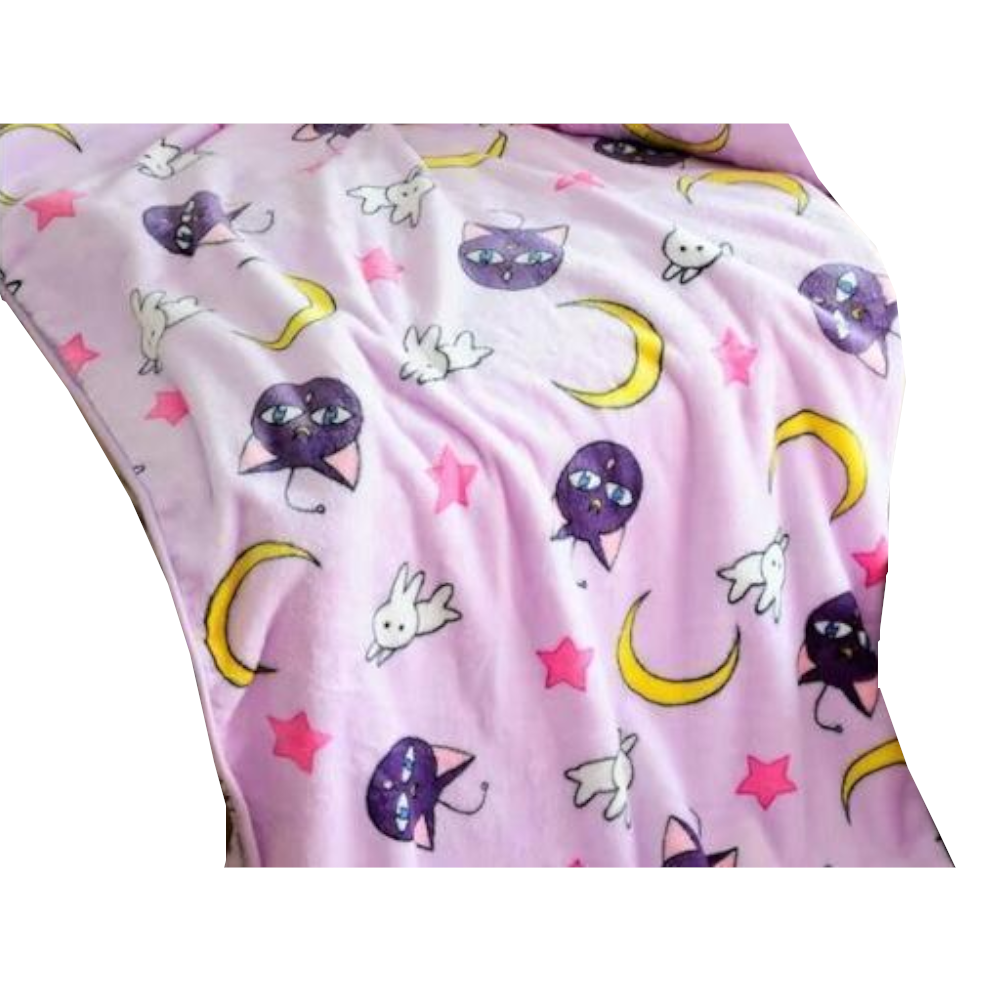 Magic Moon Fuzzy Blanket Blankets