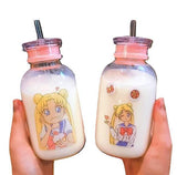 Magical Girl Glass Bottles Kawaii Ddlg Littles