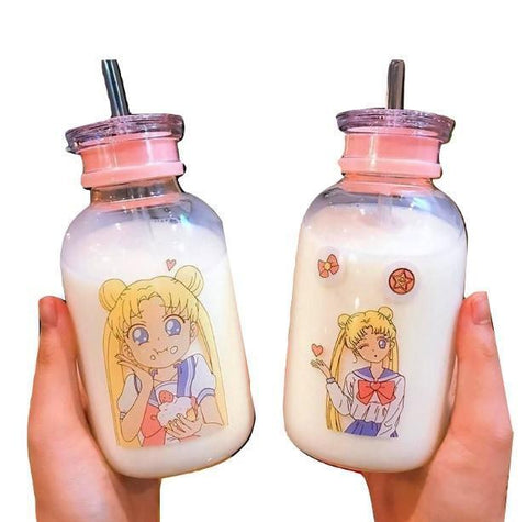 Magical Girl Glass Bottles Kawaii Ddlg Littles