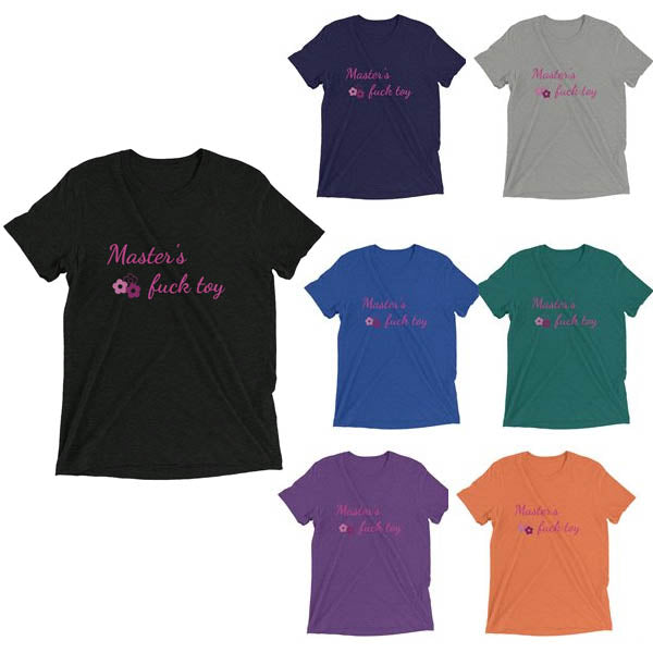 Submissive  Fucktoy T Shirt Women Durable Comfortable Clothing Other Erotic Clothing