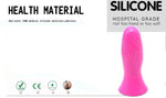 16.6Cm6.5Inch Silicone Butt Plug Fantasy 5.2Cm Thick Anal Faak Dildo Pink