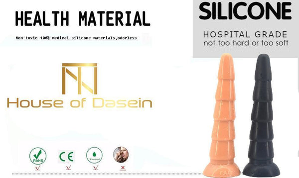 Faak 26.7Cm Silicone Dildo Dong Butt Plug Pink Large Dildos