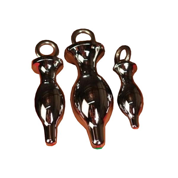 Metal Butt Plug With Leash  Toys Non Vibrating Butt Plugs