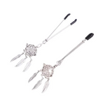 Nipple & Clitoral Toys House Of Dasein Tlemeny Metal Feather Lantern Nipple Clamps Clips Bdsm Breast Bondage Restraint Toy