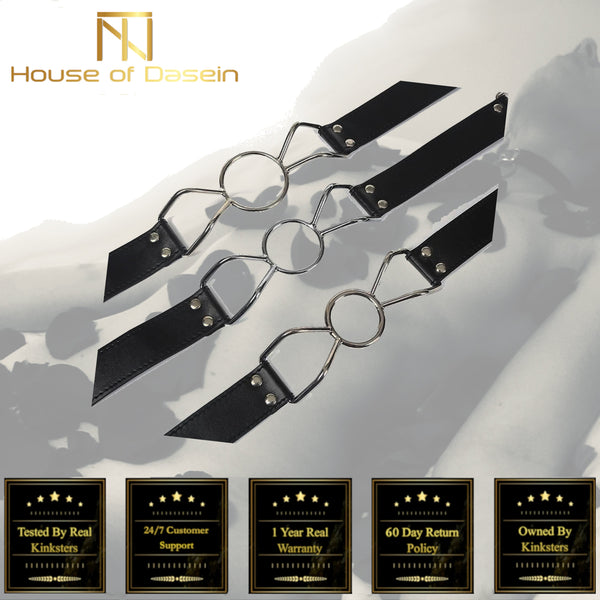 Metal Open Mouth Ring Gag  Kink Fetish Restraints Gags