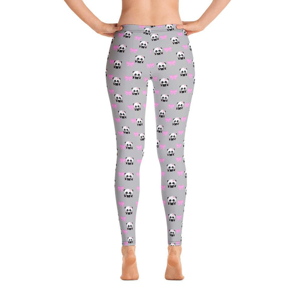 Panda Pink Bow Leggings Ddlg Submissive Clothing Abdl