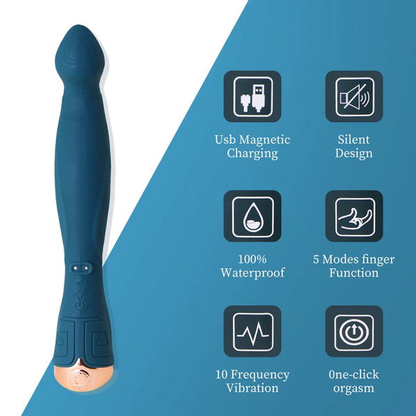 Multi G Spot  Clitoris Butt Plug Anal Massager Stimulator Sex Toy Vibrating Butt Plugs
