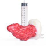Squirting Butt Plug Realistic Silicone Dildo Anal Cock Syringe